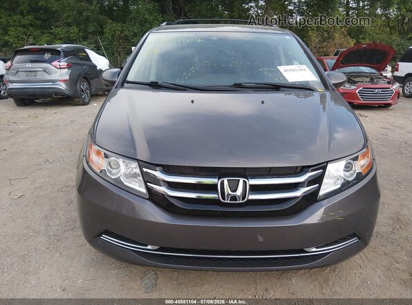 5FNRL5H69HB013895 2017 HONDA ODYSSEY Gray ხელსაწყოთა პანელის ხედი