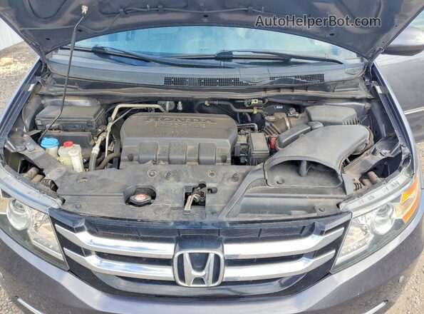 5FNRL5H6XGB096168 2016 HONDA ODYSSEY Charcoal ძრავის განყოფილების ხედი