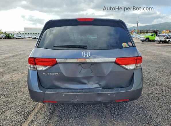 5FNRL5H6XGB096168 2016 HONDA ODYSSEY Charcoal უკანა ხედი