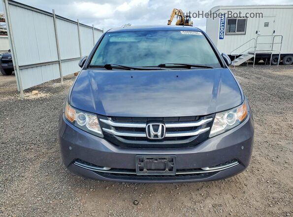 5FNRL5H6XGB096168 2016 HONDA ODYSSEY Charcoal წინა ხედი