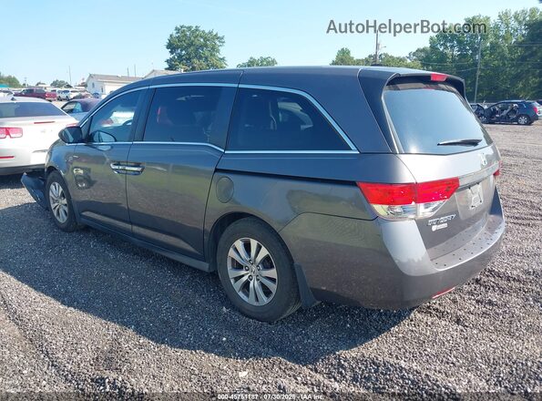 5FNRL5H6XHB000217 2017 HONDA ODYSSEY Gray Հետևի ձախ