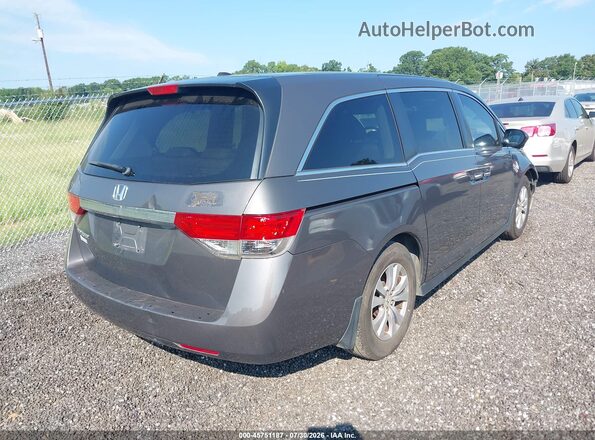 5FNRL5H6XHB000217 2017 HONDA ODYSSEY Gray Հետևի աջ