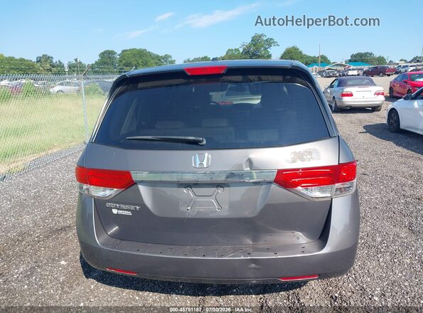 5FNRL5H6XHB000217 2017 HONDA ODYSSEY Gray 