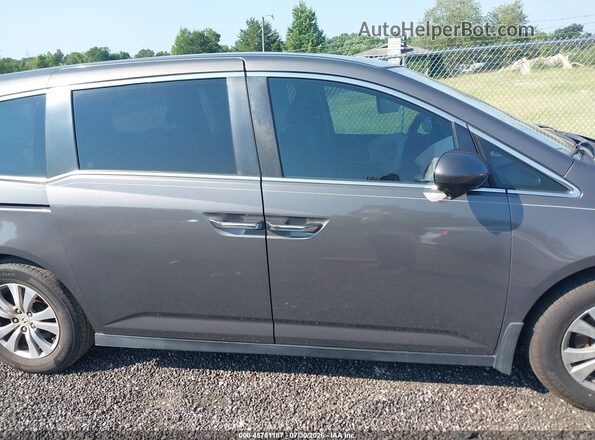 5FNRL5H6XHB000217 2017 HONDA ODYSSEY Gray Սալոնի հետևի տեսք