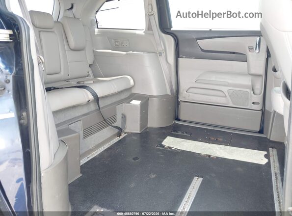 5FNRL5H90GB027984 2016 HONDA ODYSSEY Dark Blue Widok naklejki z numerem VIN