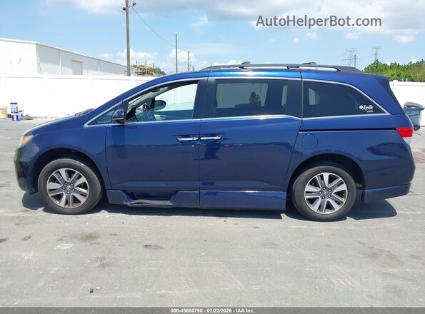 5FNRL5H90GB027984 2016 HONDA ODYSSEY Dark Blue Widok wnętrza 360 stopni