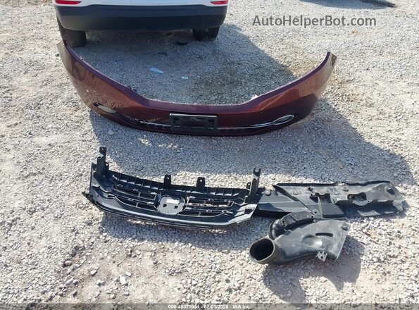 5FNRL5H90GB055526 2016 HONDA ODYSSEY Burgundy Vista del cuadro de instrumentos