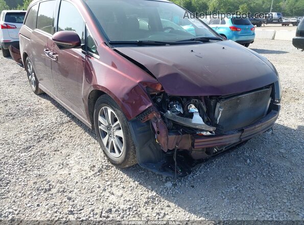 5FNRL5H90GB055526 2016 HONDA ODYSSEY Burgundy 
