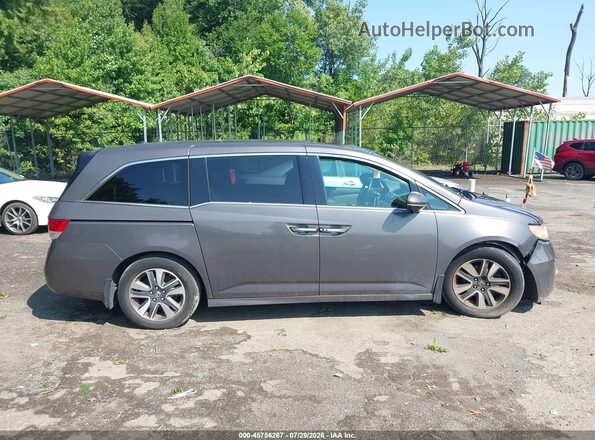 5FNRL5H92GB041627 2016 HONDA ODYSSEY Gray უკანა სალონის ხედი