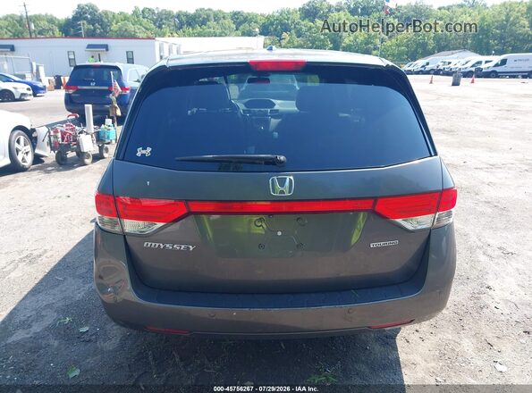 5FNRL5H92GB041627 2016 HONDA ODYSSEY Gray 