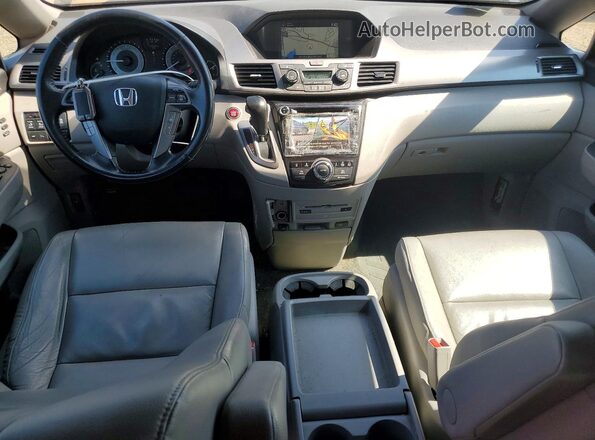 5FNRL5H92GB091850 2016 HONDA ODYSSEY Black Vista del salpicadero