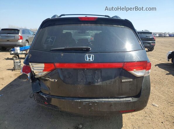 5FNRL5H92GB091850 2016 HONDA ODYSSEY Black Vista trasera