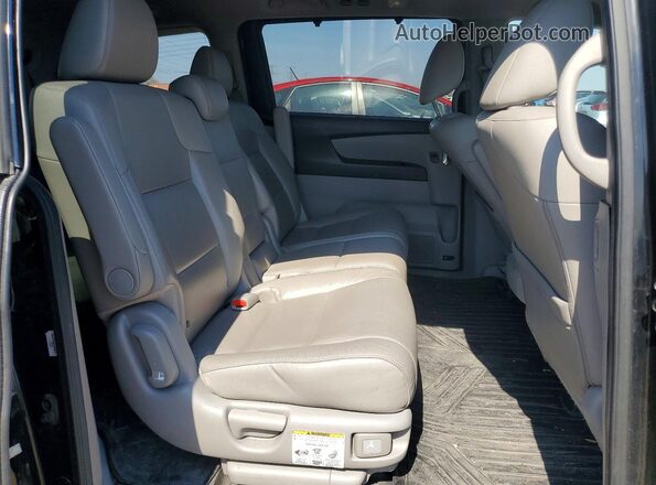 5FNRL5H92GB091850 2016 HONDA ODYSSEY Black Vista interior trasera