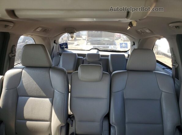 5FNRL5H92GB091850 2016 HONDA ODYSSEY Black Vista de los asientos traseros