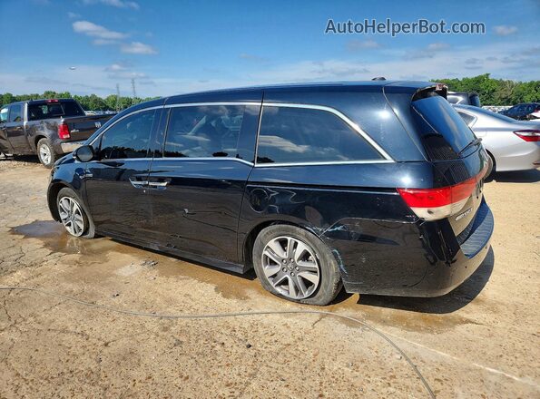 5FNRL5H92HB005955 2017 HONDA ODYSSEY Black Trasero izquierdo
