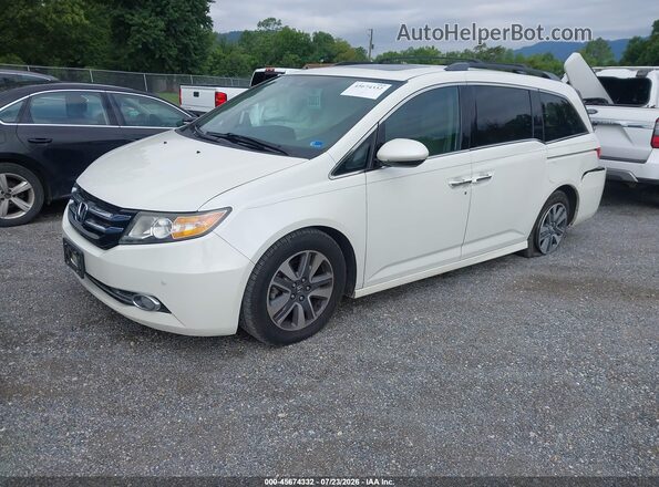 5FNRL5H94GB008449 2016 HONDA ODYSSEY White Przód lewy