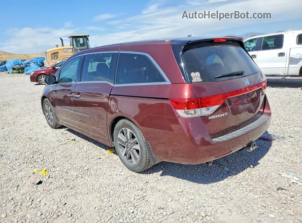 5FNRL5H94GB079456 2016 HONDA ODYSSEY Burgundy Tył lewy