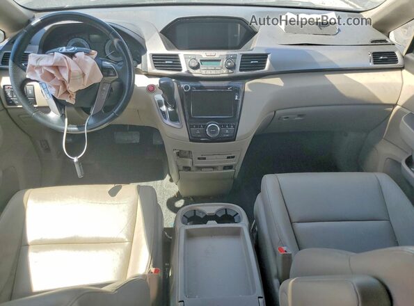 5FNRL5H94GB079456 2016 HONDA ODYSSEY Burgundy Widok deski rozdzielczej