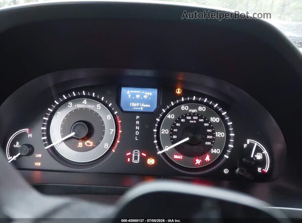 5FNRL5H95GB047504 2016 HONDA ODYSSEY Black Widok tylnych siedzeń