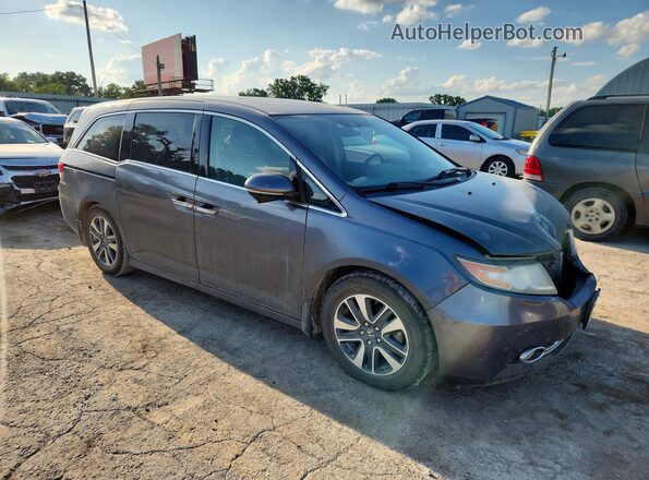 5FNRL5H95GB083323 2016 HONDA ODYSSEY Gray Delantero derecho