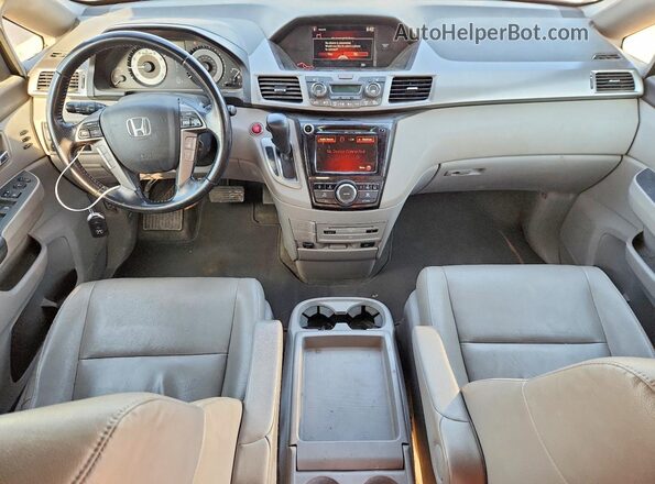 5FNRL5H95GB083323 2016 HONDA ODYSSEY Gray Vista del salpicadero