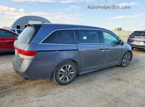 5FNRL5H95GB083323 2016 HONDA ODYSSEY Gray Trasero derecho