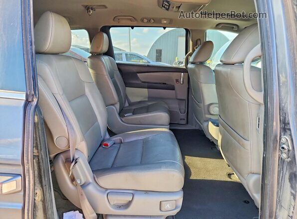 5FNRL5H95GB083323 2016 HONDA ODYSSEY Gray Vista interior trasera