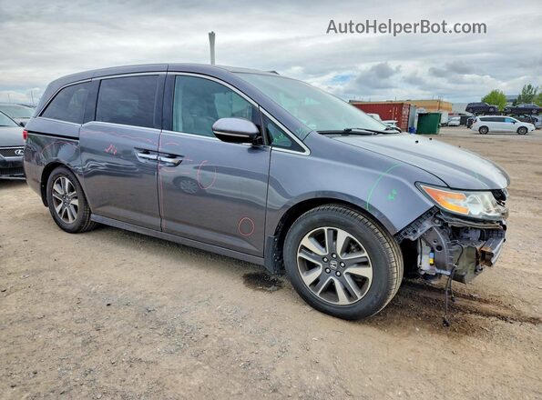 5FNRL5H96HB503530 2017 HONDA ODYSSEY Gray Передня права чверть