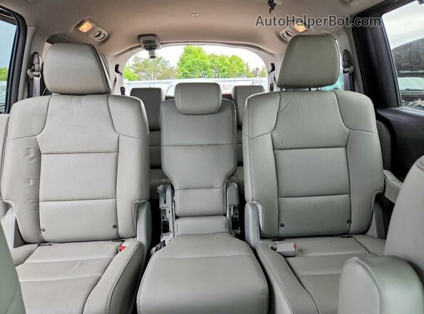 5FNRL5H96HB503530 2017 HONDA ODYSSEY Gray Вид задніх сидінь