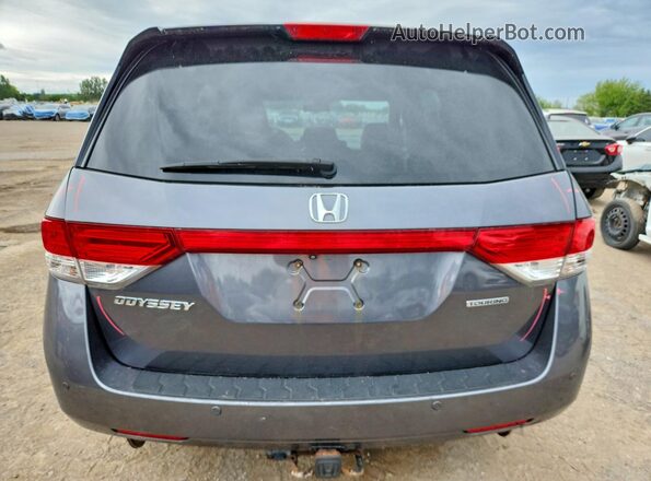 5FNRL5H96HB503530 2017 HONDA ODYSSEY Gray Вид ззаду