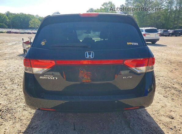 5FNRL5H97GB003603 2016 HONDA ODYSSEY Black Rear view