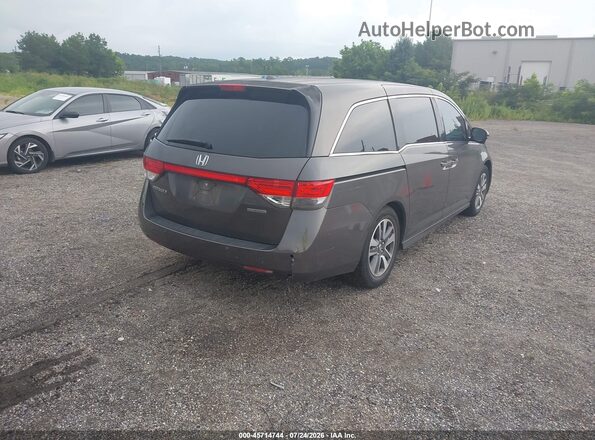 5FNRL5H97GB017548 2016 HONDA ODYSSEY Brown Rear right
