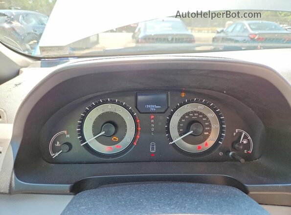 5FNRL5H98GB088774 2016 HONDA ODYSSEY Silver ხელსაწყოთა პანელის ხედი