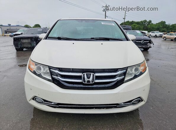 5FNRL5H98GB147385 2016 HONDA ODYSSEY Белый Вид спереди