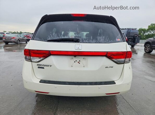 5FNRL5H98GB147385 2016 HONDA ODYSSEY Белый Вид сзади