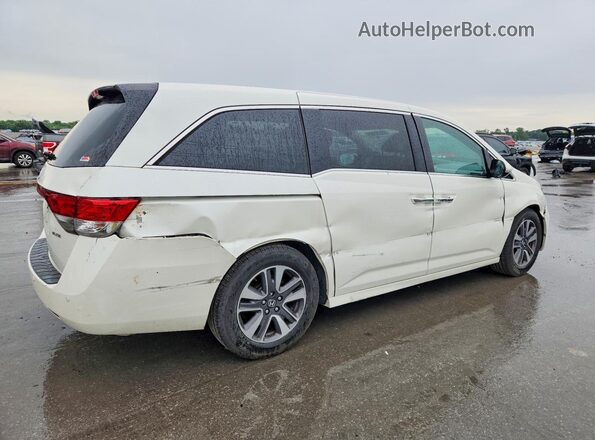5FNRL5H98GB147385 2016 HONDA ODYSSEY Белый Задняя правая четверть