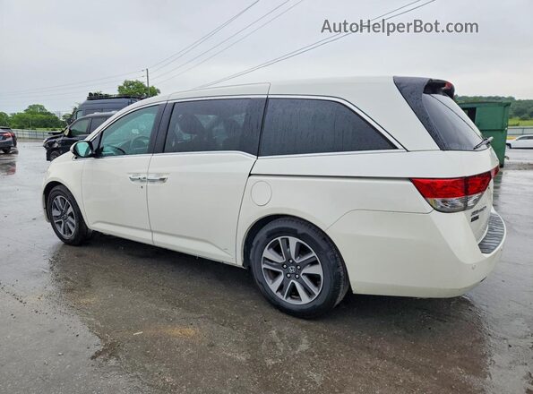 5FNRL5H98GB147385 2016 HONDA ODYSSEY Белый Задняя левая четверть
