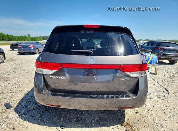 5FNRL5H98HB004115 2017 HONDA ODYSSEY Brown Rear view