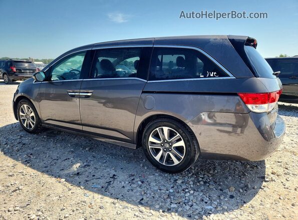 5FNRL5H98HB004115 2017 HONDA ODYSSEY Brown Rear left