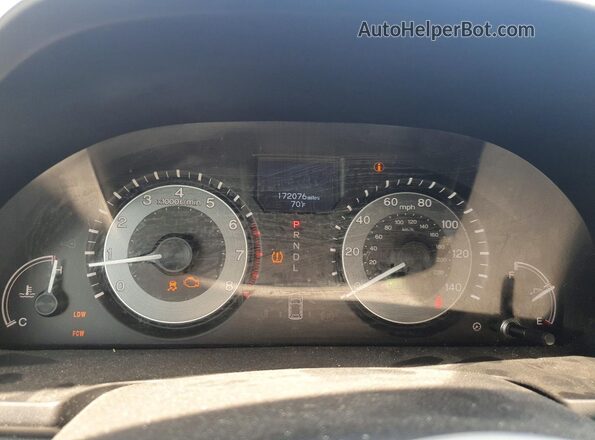5FNRL5H98HB004115 2017 HONDA ODYSSEY Brown Instrument cluster view