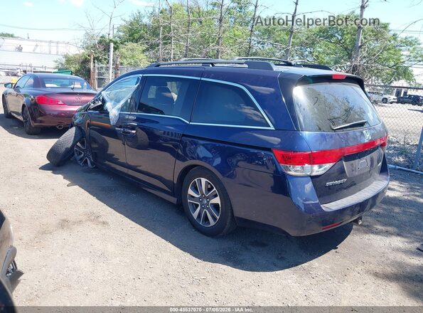 5FNRL5H98HB023313 2017 HONDA ODYSSEY Blue Հետևի ձախ
