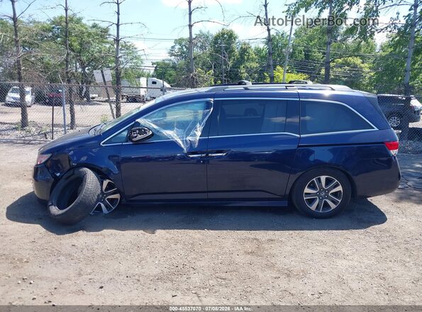 5FNRL5H98HB023313 2017 HONDA ODYSSEY Blue Սալոնի 360 աստիճան տեսք