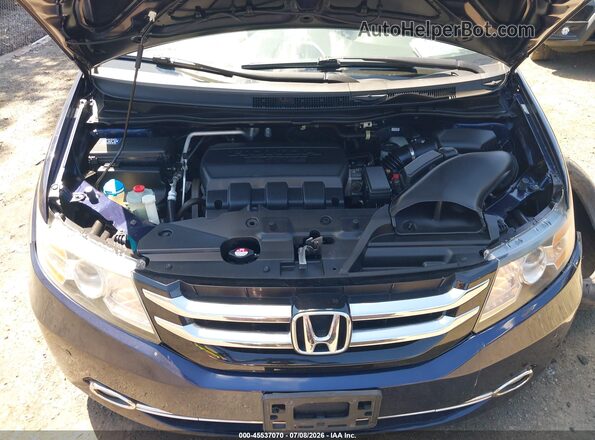 5FNRL5H98HB023313 2017 HONDA ODYSSEY Blue Հետևի տեսք