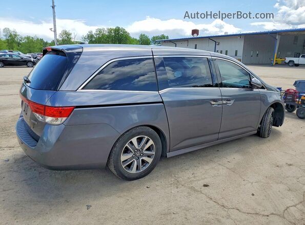 5FNRL5H99GB015137 2016 HONDA ODYSSEY Black Հետևի աջ