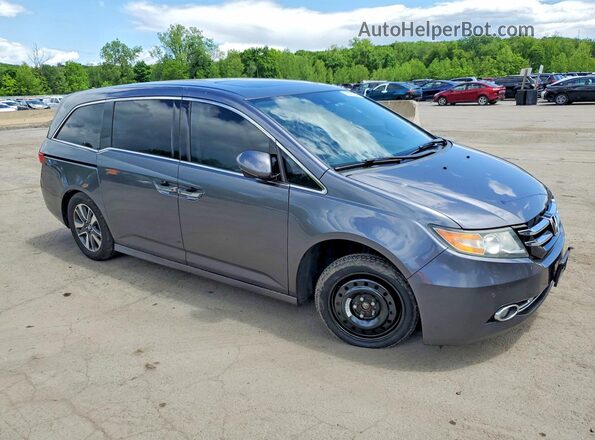 5FNRL5H99GB015137 2016 HONDA ODYSSEY Black Առջևի աջ