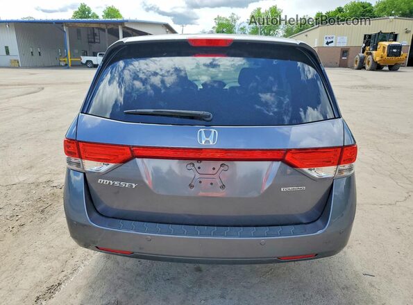 5FNRL5H99GB015137 2016 HONDA ODYSSEY Black Հետևի տեսք