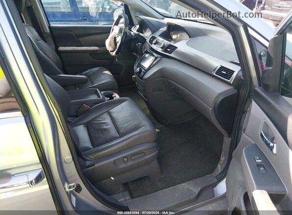5FNRL5H99GB027675 2016 HONDA ODYSSEY Gray Vista interior delantera
