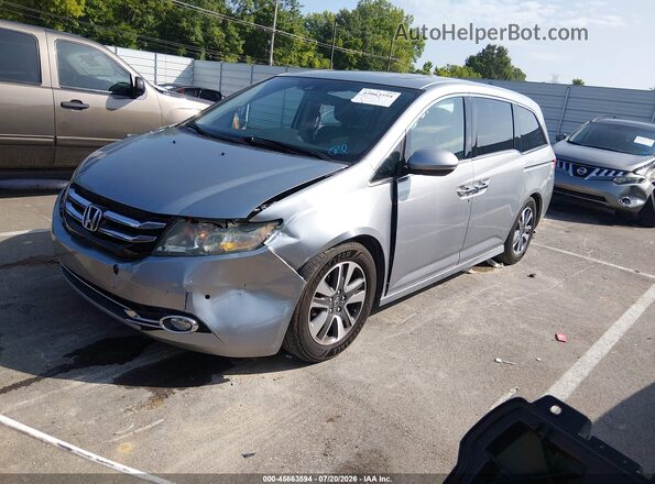 5FNRL5H99GB027675 2016 HONDA ODYSSEY Gray Vista tres cuartos delantera izquierda