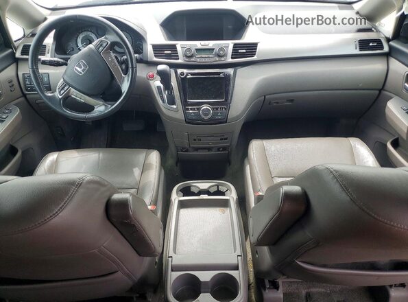 5FNRL5H99GB053242 2016 HONDA ODYSSEY White Dashboard view