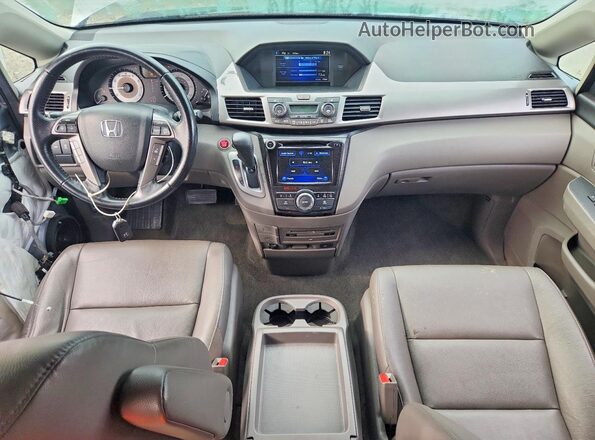 5FNRL5H99GB124424 2016 HONDA ODYSSEY Silver Вид панелі приладів